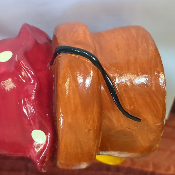 Vintage 1968 DISNEY* Minute Mouse coin back complete w/ original rubber stopper - Picture 15 of 17